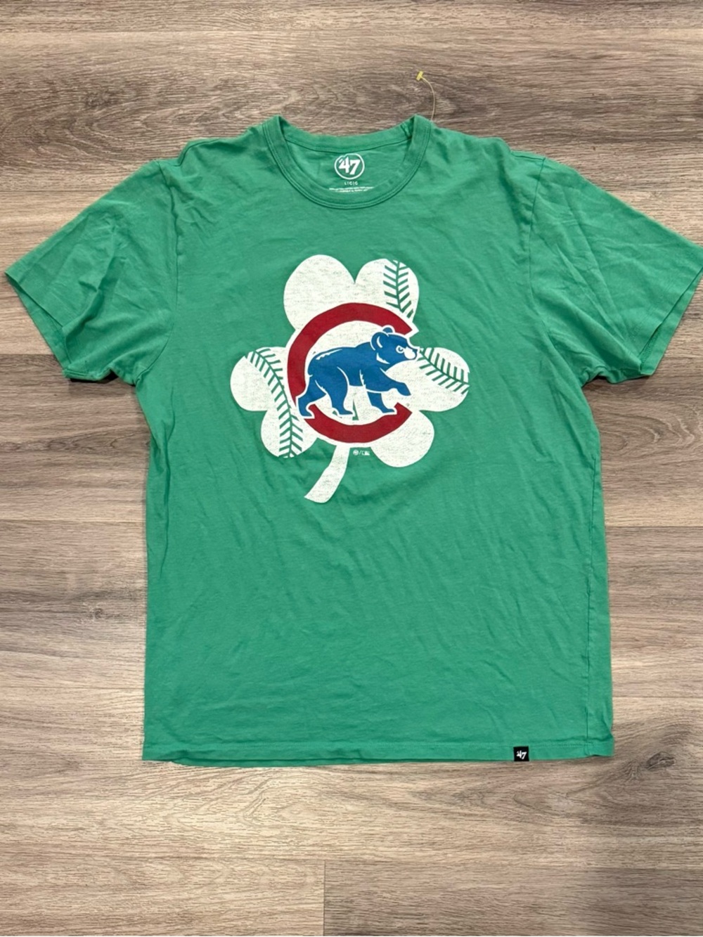 '47 Chicago Cubs Green Clover Franklin T-Shirt